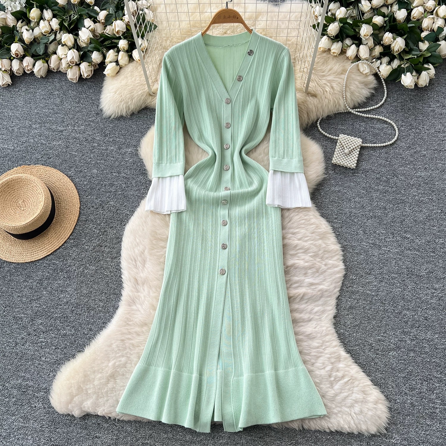 Heart of roses dress KD373 images